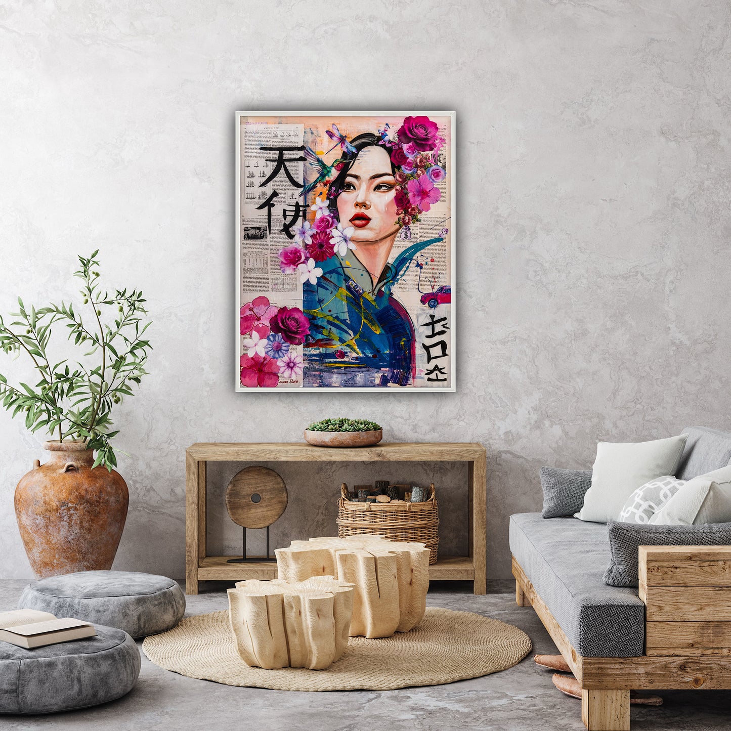 Japanese Collage
