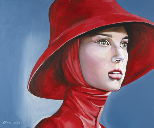Woman with a Red Hat