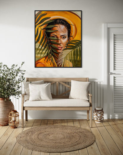Woman in a Yellow Hat