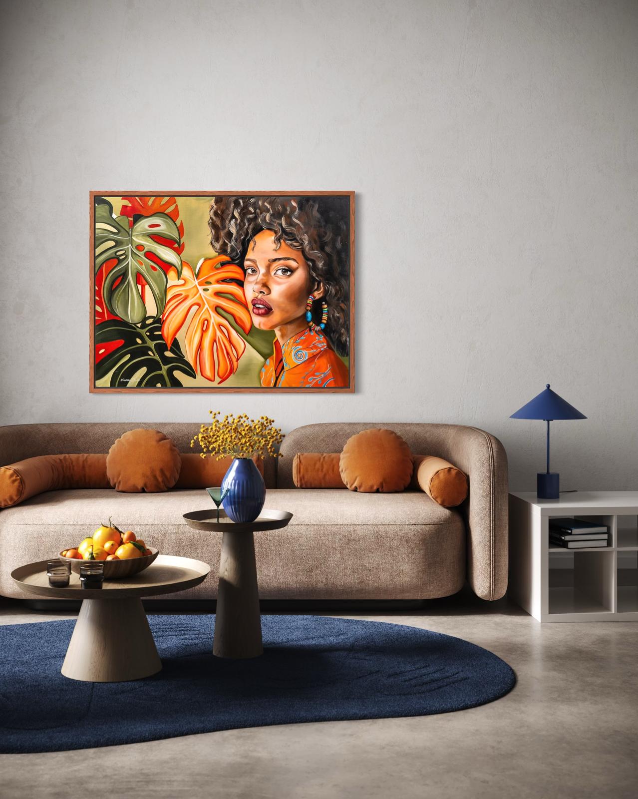 Girl with Beaded Earring